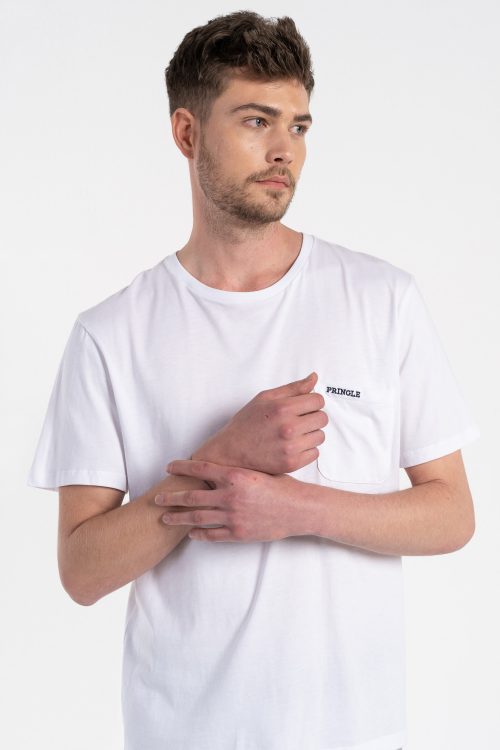 Pringle Richard crew neck pima tee men's