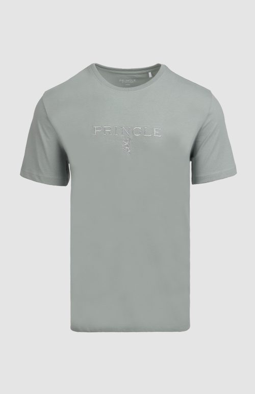 Pringle Ace Embroidered Crewneck  Tee