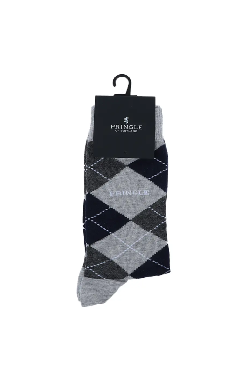 Pringle Eddie argyle socks men's