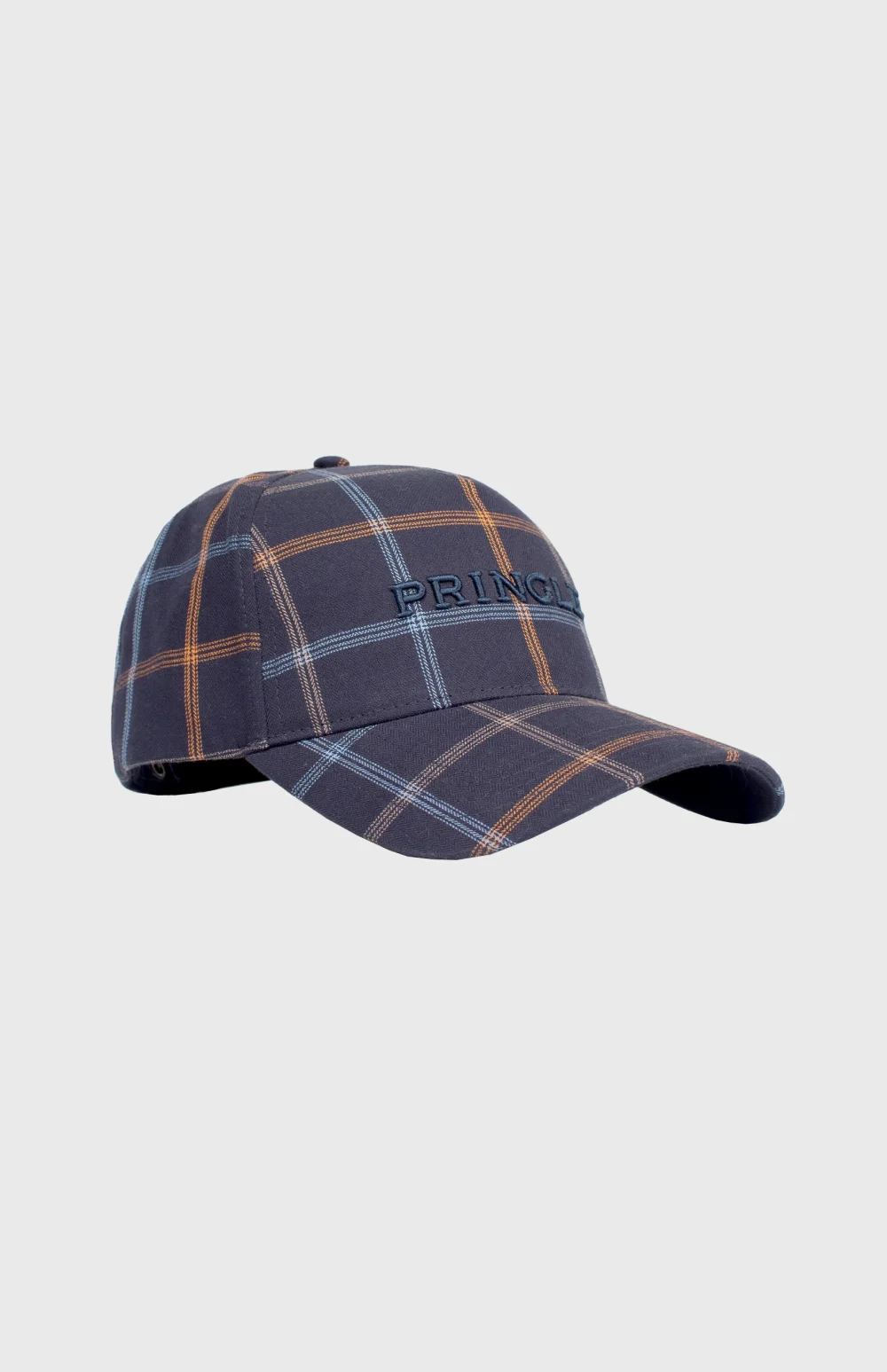 Pringle Henry Check Peak Cap