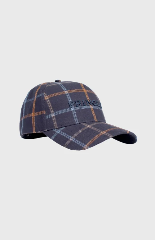 Pringle Henry Check Peak Cap