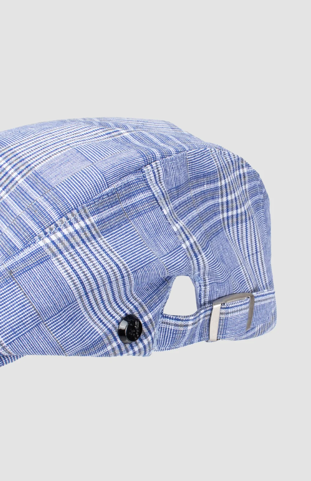 Pringle Samuel Check Newsboy Cap - Image 2