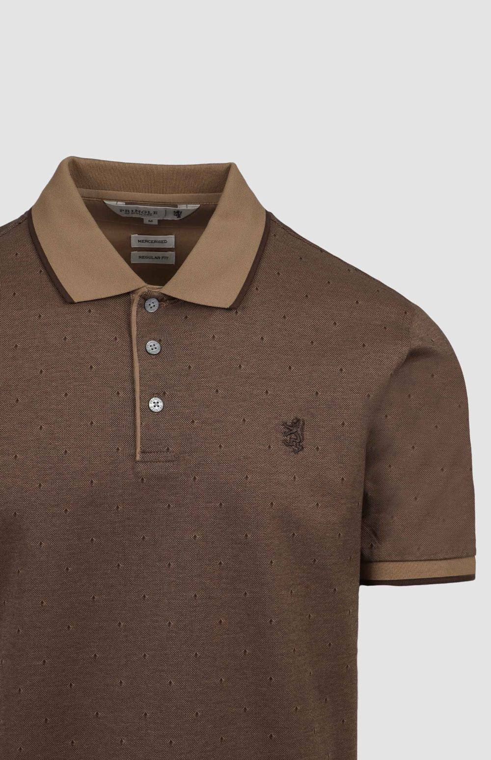 Pringle Wade Mercerised Jacquard Golfer - Image 2