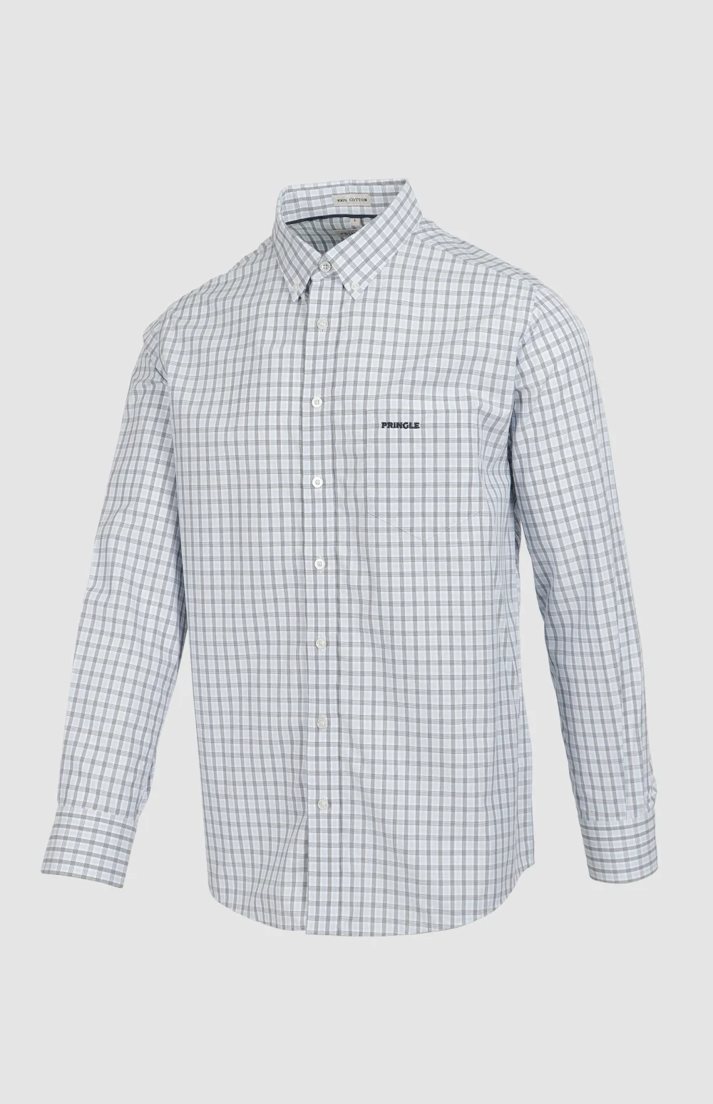 Pringle Thor Checked Classic Shirt - Image 3