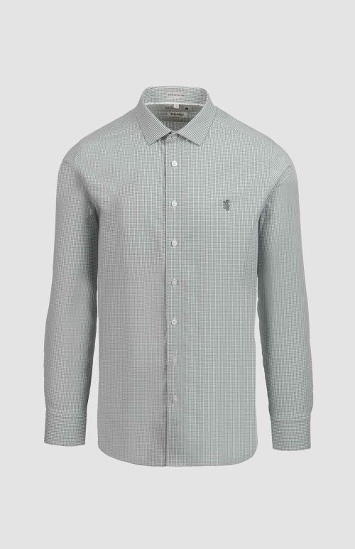 Pringle Benjamin Micro Check Easy Care Tailored Shirt