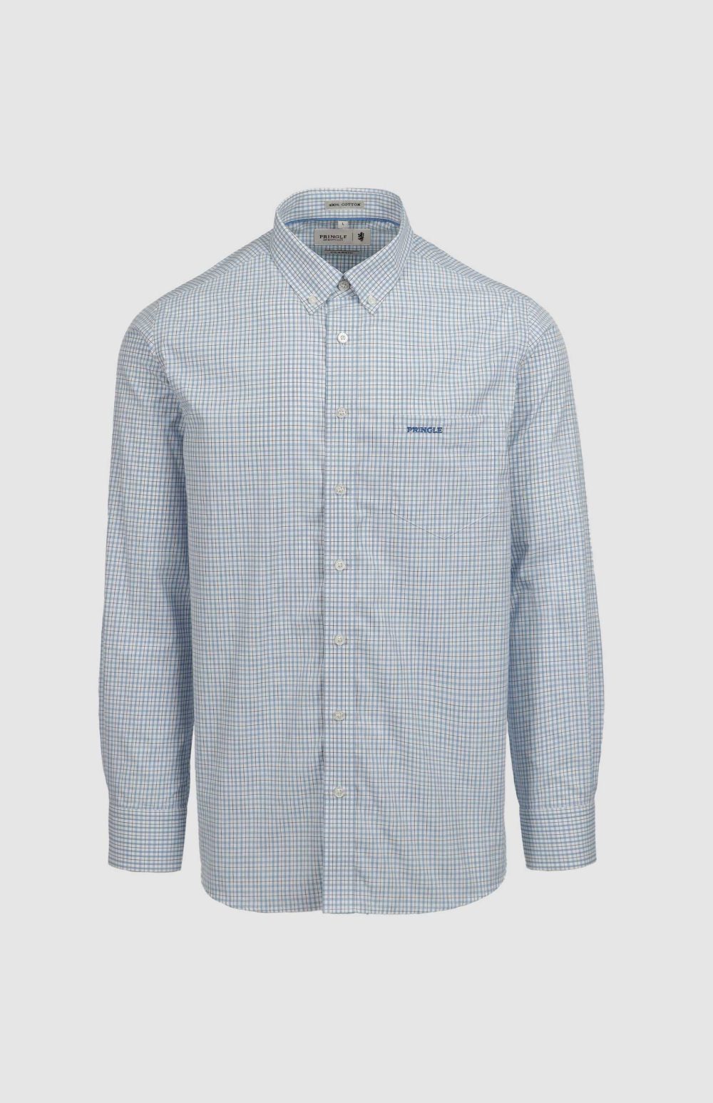 Pringle Dennis Micro Check Classic Shirt
