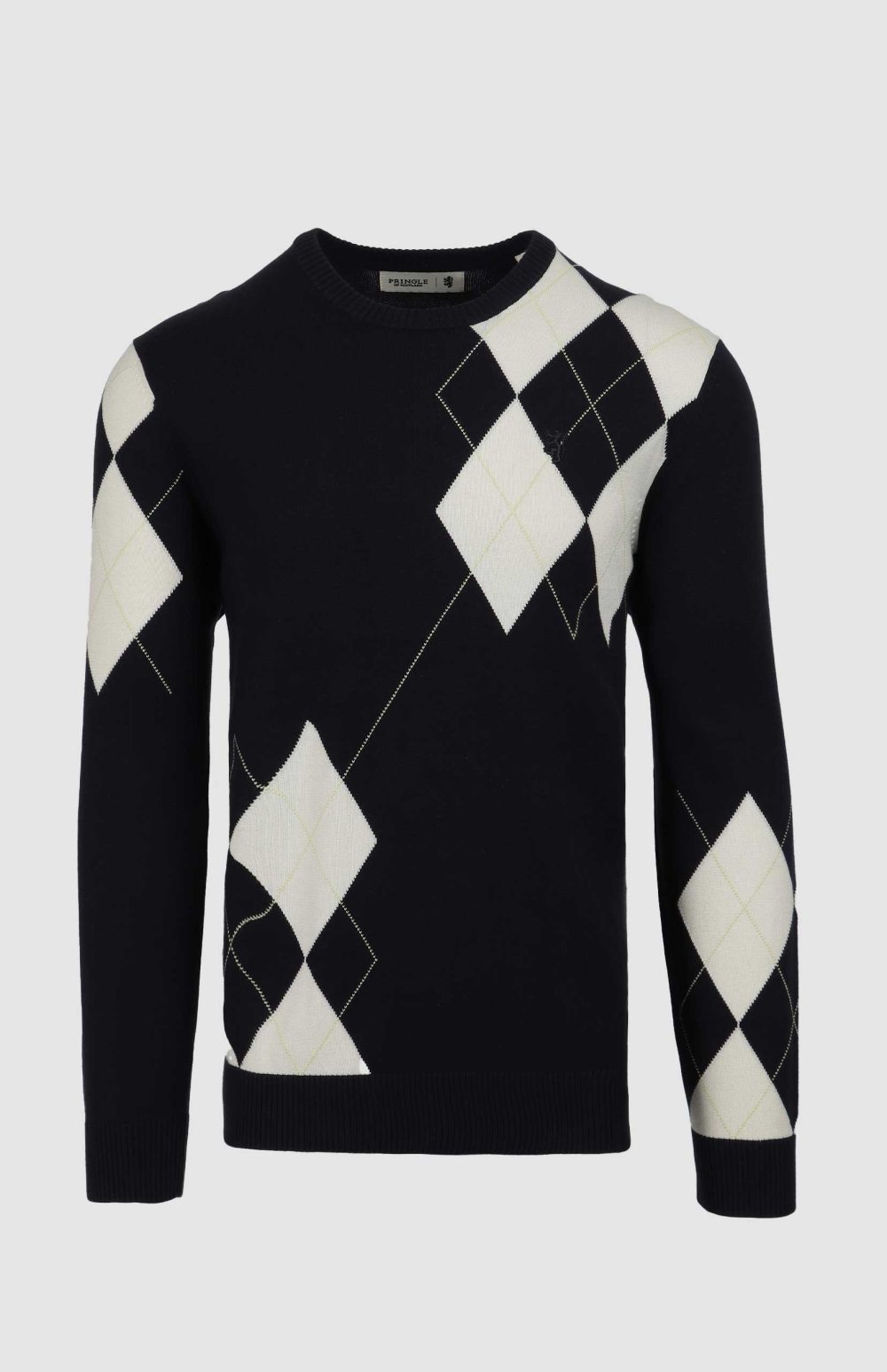 Pringle Russell Argyle Cotton Sweater