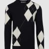 Pringle Russell Argyle Cotton Sweater