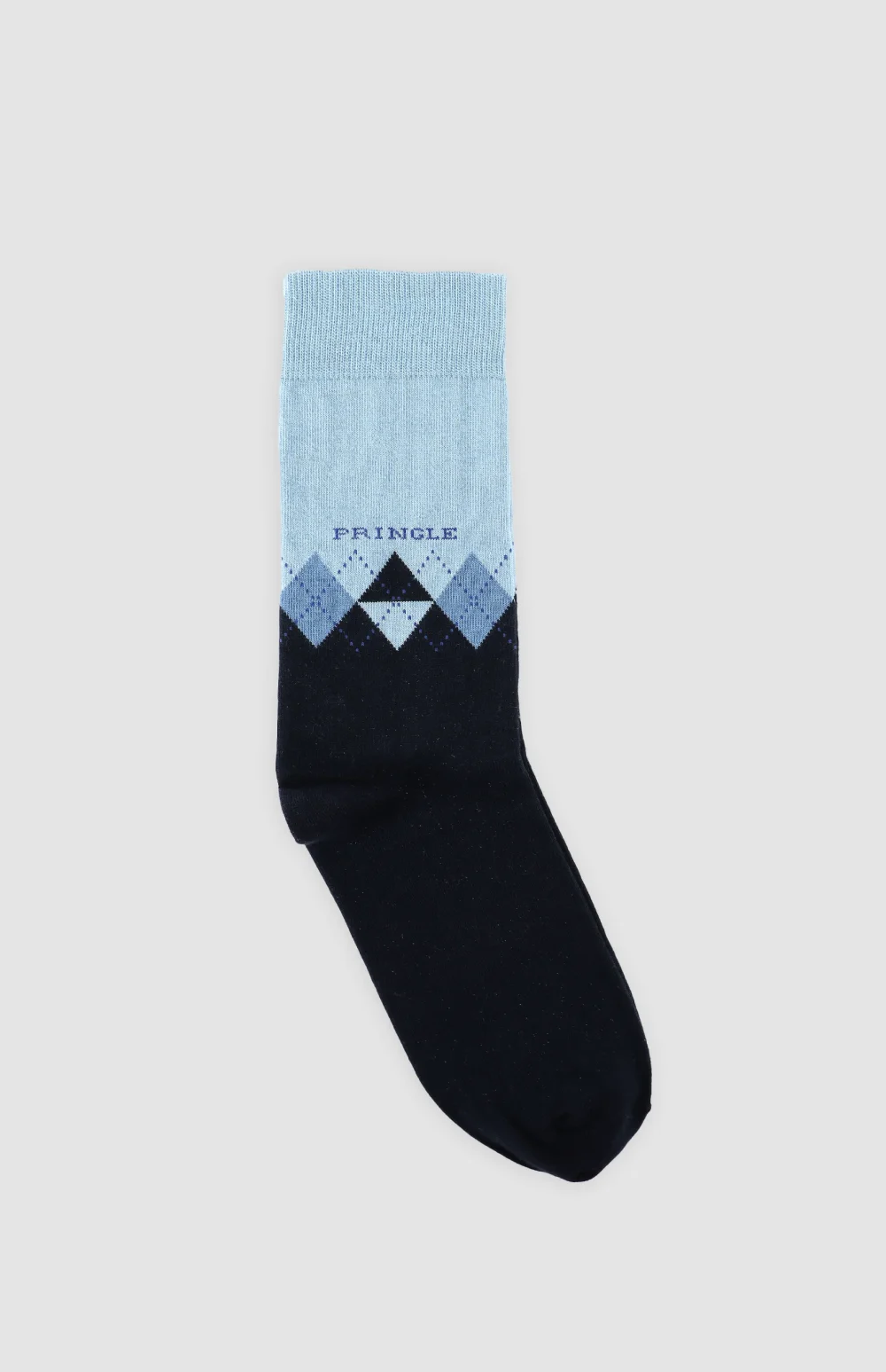 Pringle Calvin Two-Tone Argyle Sock - Image 2