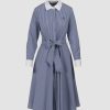 Pringle Gen Striped Shirt Dress