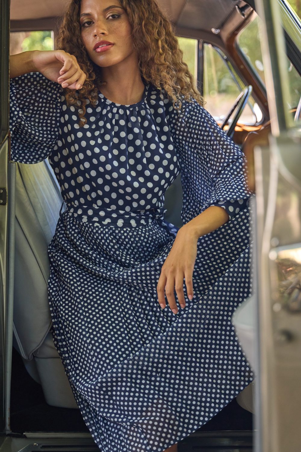 Pringle Amelia Spot Dress - Image 2