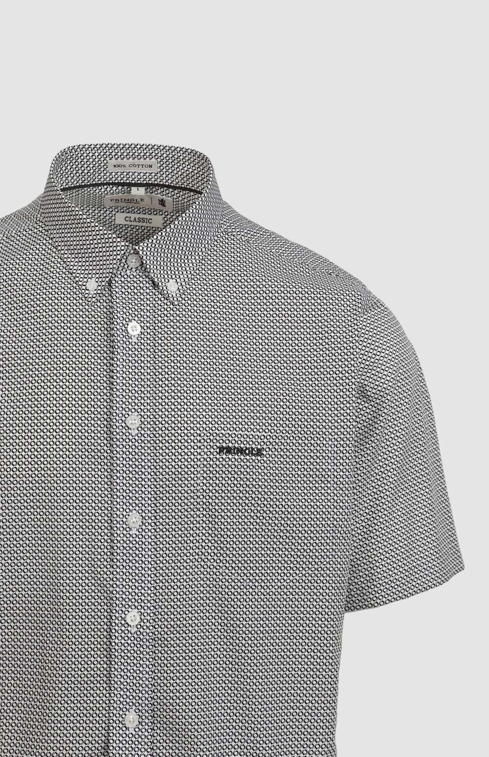 Pringle Raymond Micro Geo Classic Shirt - Image 2